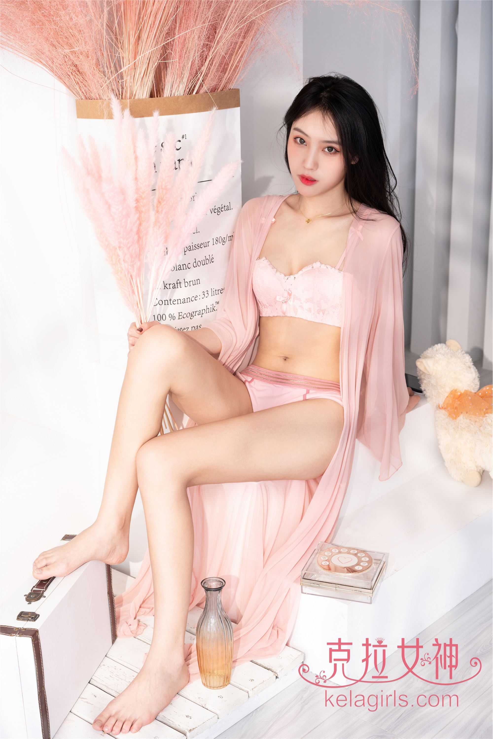 Kelagirls 克拉女神 2020.05.29 一袭粉纱 沫夕